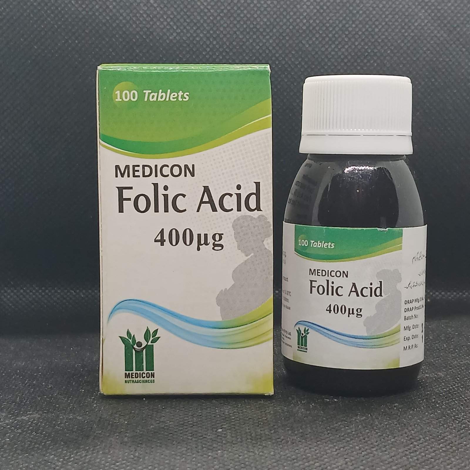 Folic Acid 100 Tablets – Supports Pregnancy, Cell Growth & Red Blood Cell Formation