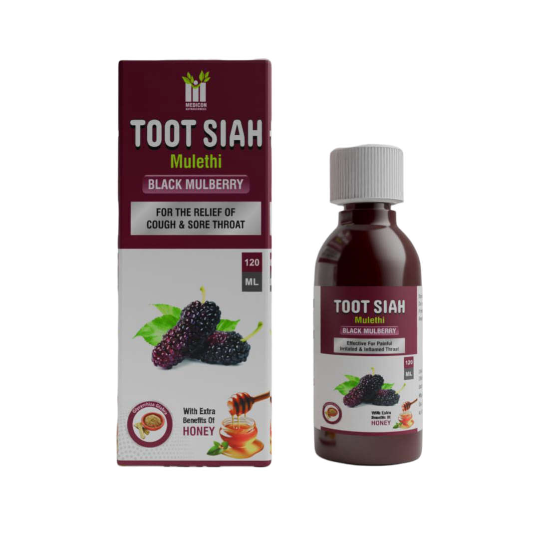 TOOT SIAH MULETHI Syrup120ml