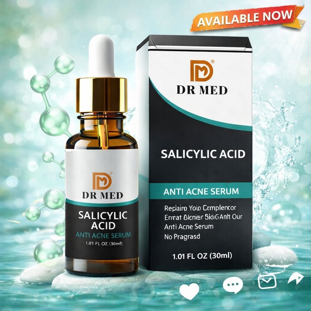 Anti-Acne Serum: (For oil control and acne removal 30ml