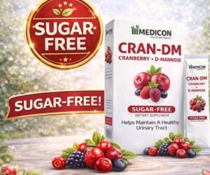Cran-DM (CranBerry + D-Mannose) Urinary Tract Health Support | UTI Support 10 Sachets